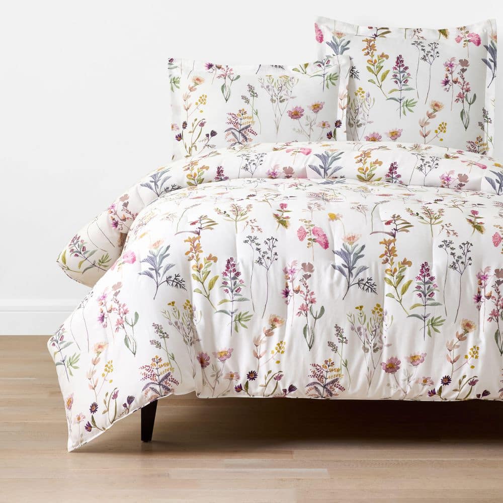 CC BLOOMING GARDEN STN CMF TTXL WHITE MULTI