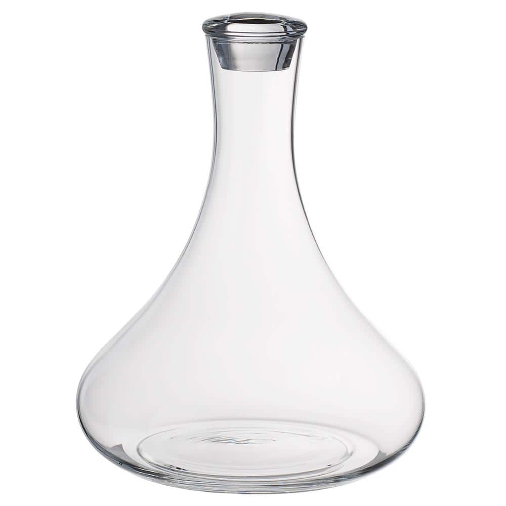 Villeroy & Boch Purismo 33.75 oz. Lead-Free Crystal Red Wine Decanter with  Stopper 1137800235 - The Home Depot