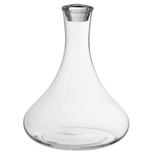 Purismo 33.75 oz. Lead-Free Crystal Red Wine Decanter with Stopper