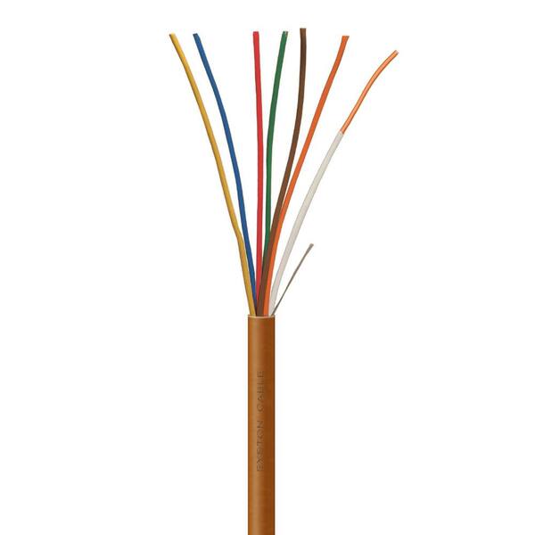 Syston 20/6 Solid Thermostat Cable Cmr/CL3R Brown 250 Feet Spool Syston 20/6 Solid Thermostat Cable Cmr/CL3R Brown 250 Feet Spool