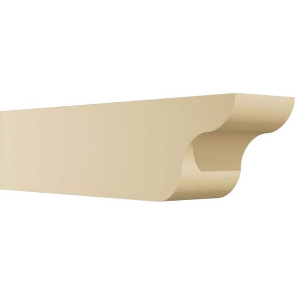 Ekena Millwork Standard Carmel 5 in. W x 6 in. H x 24 in. D Signature Urethane Rafter Tail Outlooker