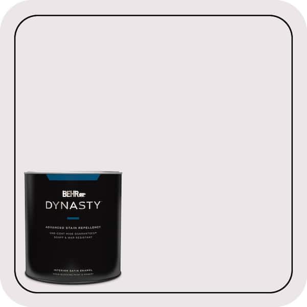 BEHR DYNASTY 1 qt. #670C-1 November Pink Satin Enamel Interior Stain-Blocking Paint & Primer