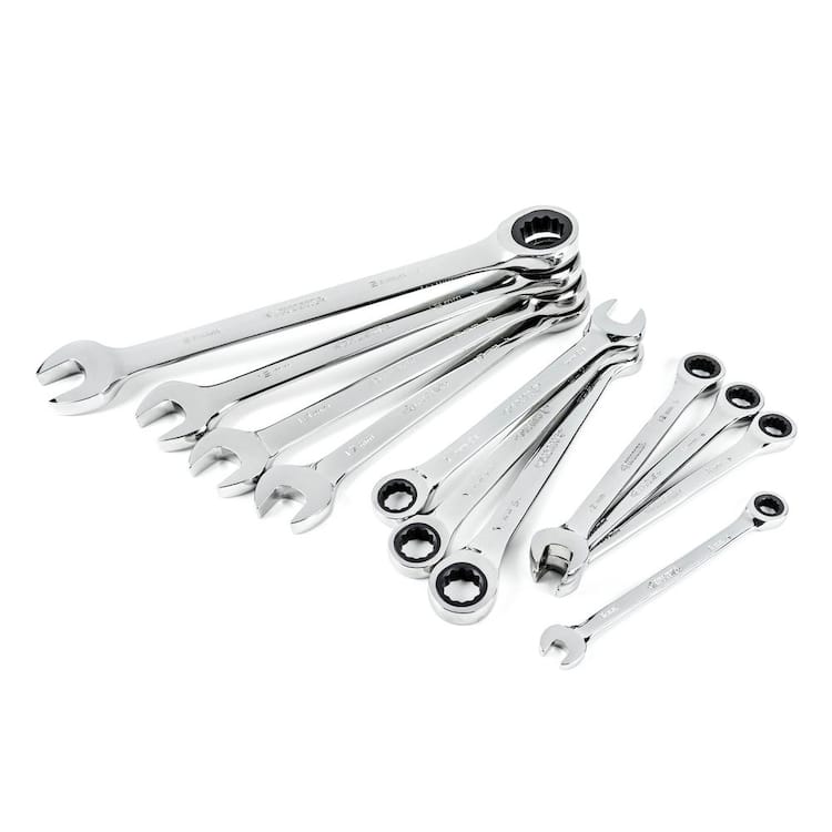 Husky Ratcheting Metric Combination Wrench Set (11-Piece)
