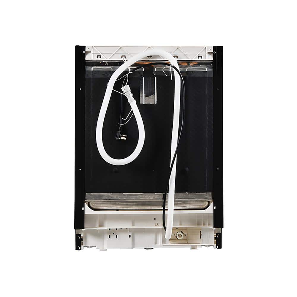 Black 24-Inch Energy Star Top Control Dishwasher