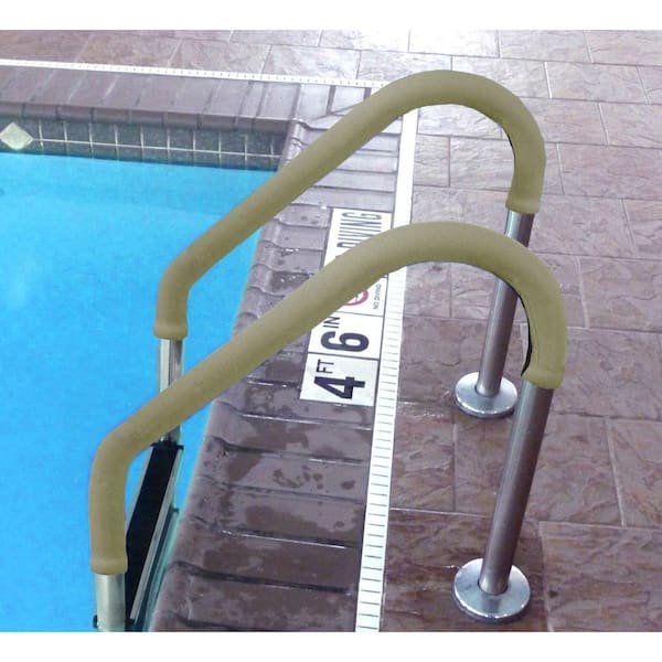Blue Wave 6 ft. Tan Grip for Pool Handrails