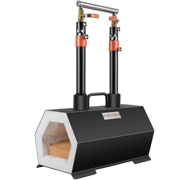 VEVOR Propane Forge Portable Double Burner for Tool and Knife
