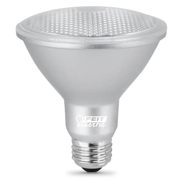 Feit Electric 75-Watt Equivalent PAR30 PAR30S Short Neck Dimmable CEC Title 20 90 CRI E26 Flood LED Light Bulb, Daylight 5000K