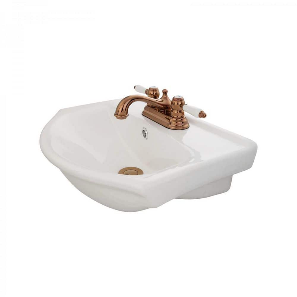 RENOVATORS SUPPLY MANUFACTURING 18 in. W Small Wall Mounted Bathroom ...