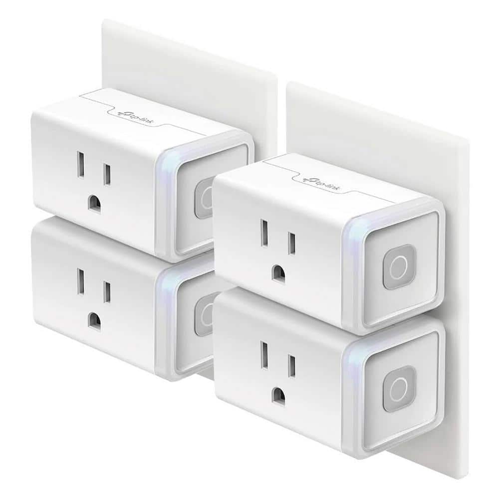 1-Outlet Smart Plug Smart Home Wi-Fi Outlet Works w/ Alexa, Echo, Google Home and IFTTT No Hub Required, Remote (4-Pack) price history on PriceWatchPro