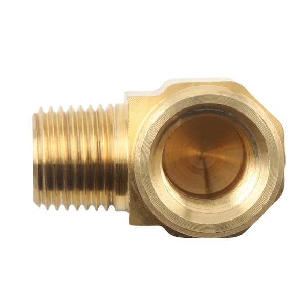 Brass 3/8" FPT 90 degree Elbow Connector for Pressure Washers 