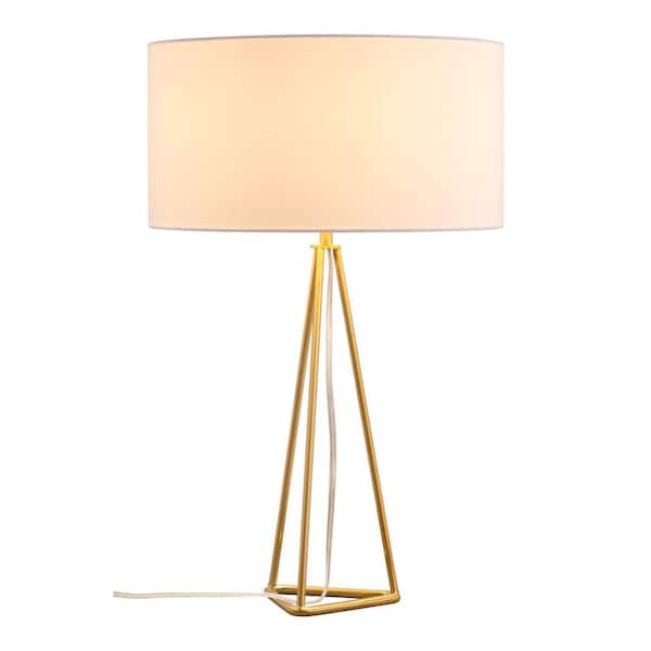 ZUO Sascha 21.7 in. White Table Lamp