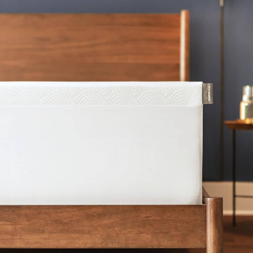 King Off-White Visco Elastic Foam Mattress Topper