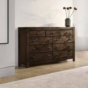 New Classic Furniture Blue Ridge Rustic Gray 9-drawer 63 in. Dresser