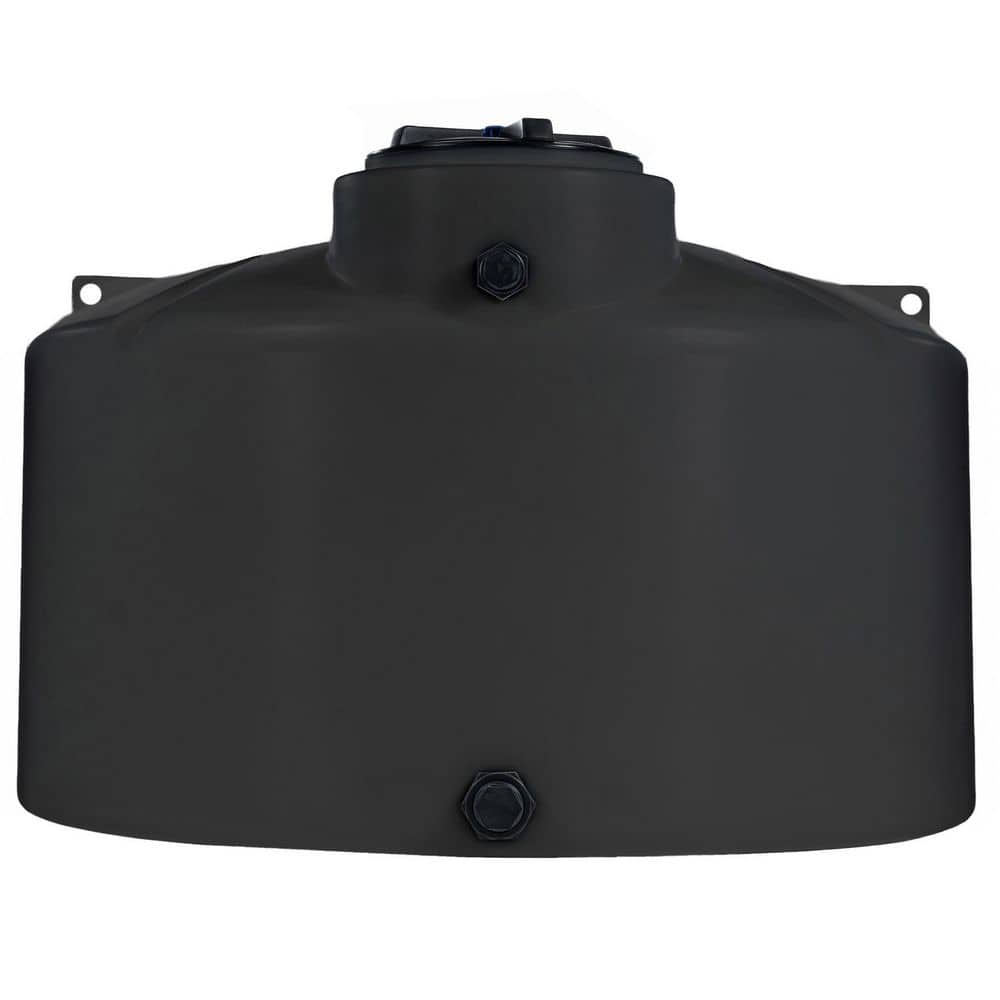 VPC 550 Gal. Black Polyethylene Vertical Water Storage Tank 85