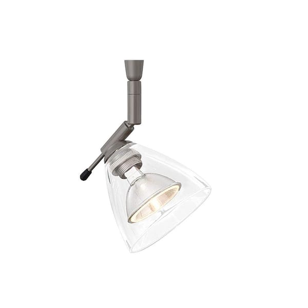 Generation Lighting Mini-Dome I Swivel I 1-Light Bronze Clear LED Track Lighting Head
