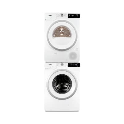Black+Decker 4.4 Cu.Ft. Stackable Smart Electric Dryer with Standard Wall  Outlet White BDFH44M - Best Buy