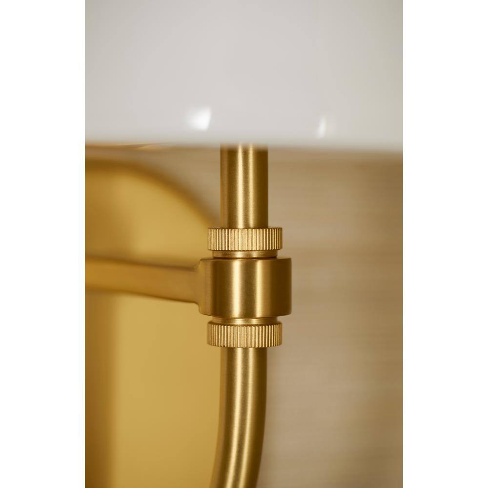 Matte Black Direct Wired Electric Wall Sconce with Milk Glass Shade
