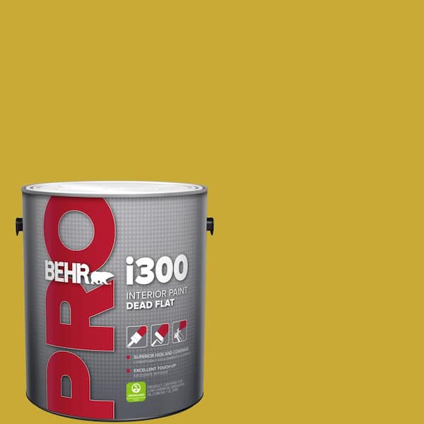 BEHR PRO 1 gal. #P320-7 Sweet and Sour Dead Flat Interior Paint