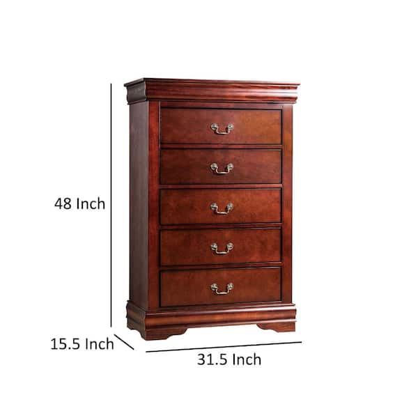Mondawe Brown 2-Drawer 31.5-in File Cabinet