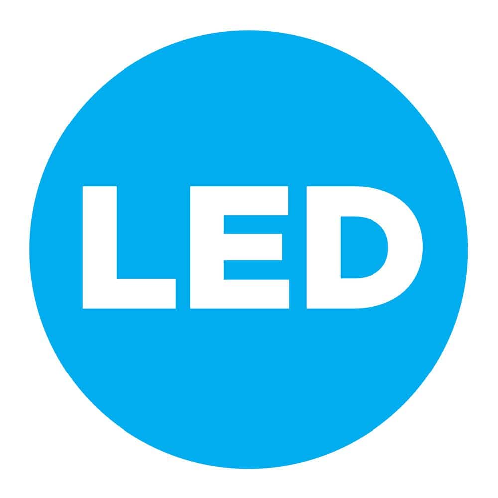 White Aluminum LED Indoor/Outdoor Flush Mount Light