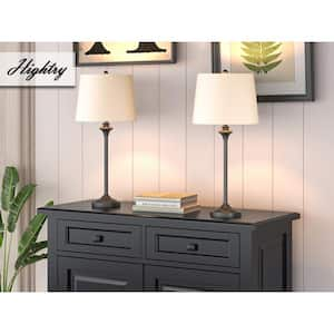 Cleveland 26 " Black Buffet Table Lamp Set (Set of 2)