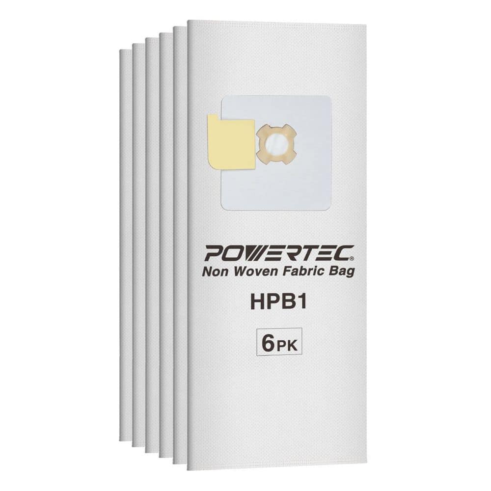 POWERTEC Non Woven Fabric Central Vacuum Bag for AstroVac, Valet and