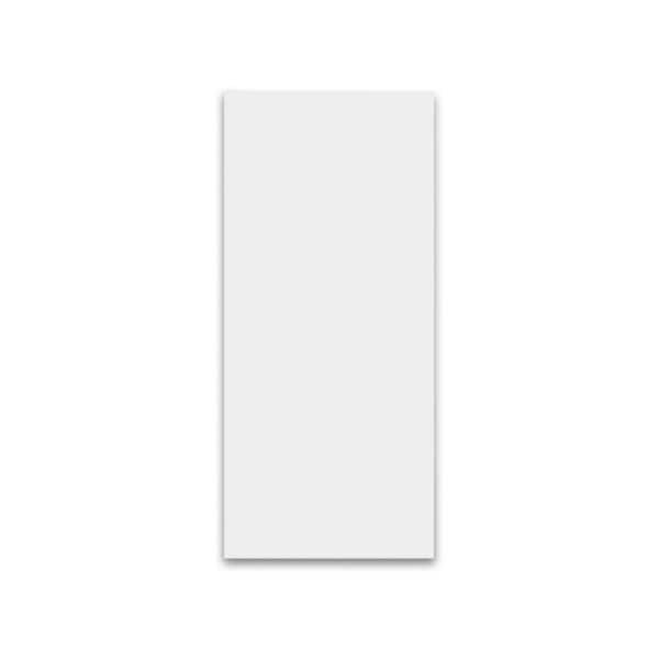 CALHOME 42 in. x 96 in. Primed White Smooth Flush Hardboard Hollow Core Composite Interior Door Slab