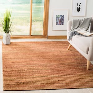 Cape Cod Rust 4 ft. x 6 ft. Striped Area Rug