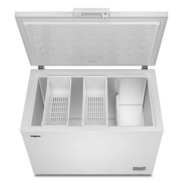 Whirlpool 11 cu. ft. Manual Defrost Chest Freezer with 2 Storage