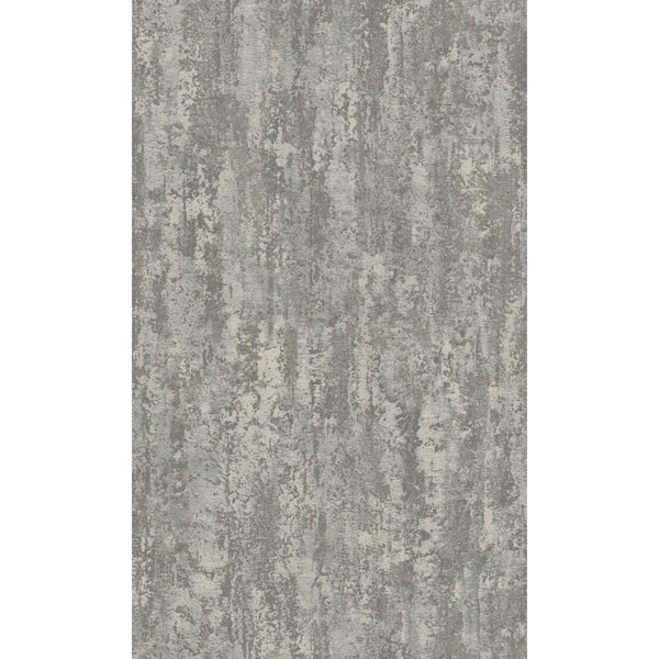 Walls Republic Brown Cloudy Concrete Plain Design Printed Non Woven Non-Pasted Textured Wallpaper 57 Sq. Ft.
