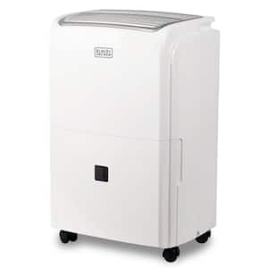 50-Pint Portable Dehumidifier with Built-in Pump