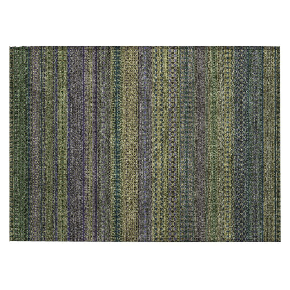 Addison Rugs Chantille ACN527 Olive 1 ft. 8 in. x 2 ft. 6 in. Machine ...