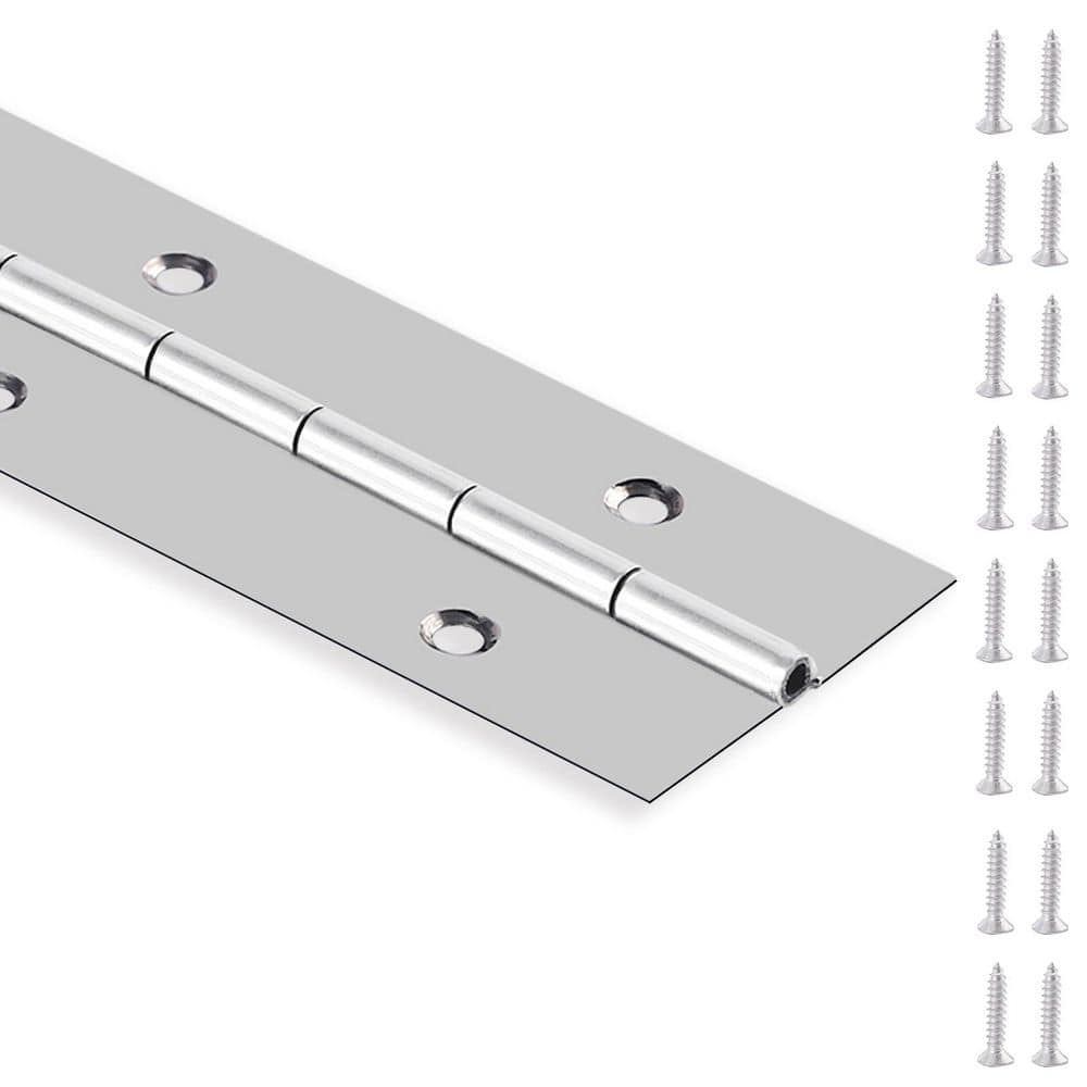 36 in. Heavy Duty Stainless Steel Piano Hinge Continuous Hinge for Cabinet, Door, DIY Wood Boxes price history on PriceWatchPro