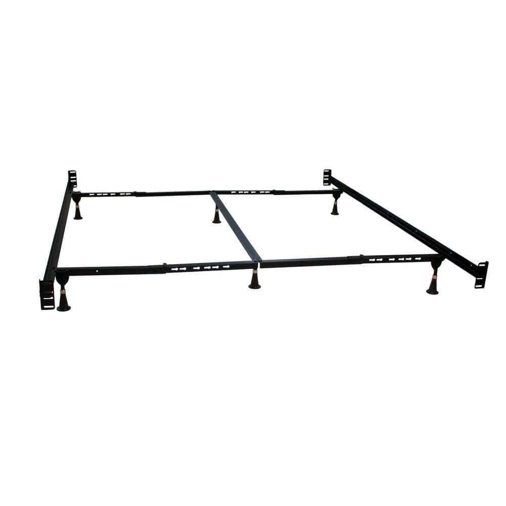 Cal king bed frame with headboard and footboard discount