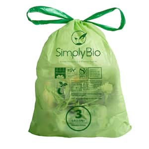 Brabantia Perfectfit Trash Bags, Code H, 13.2-16 Gallon, 50-60 Liter, 120 Trash  Bags