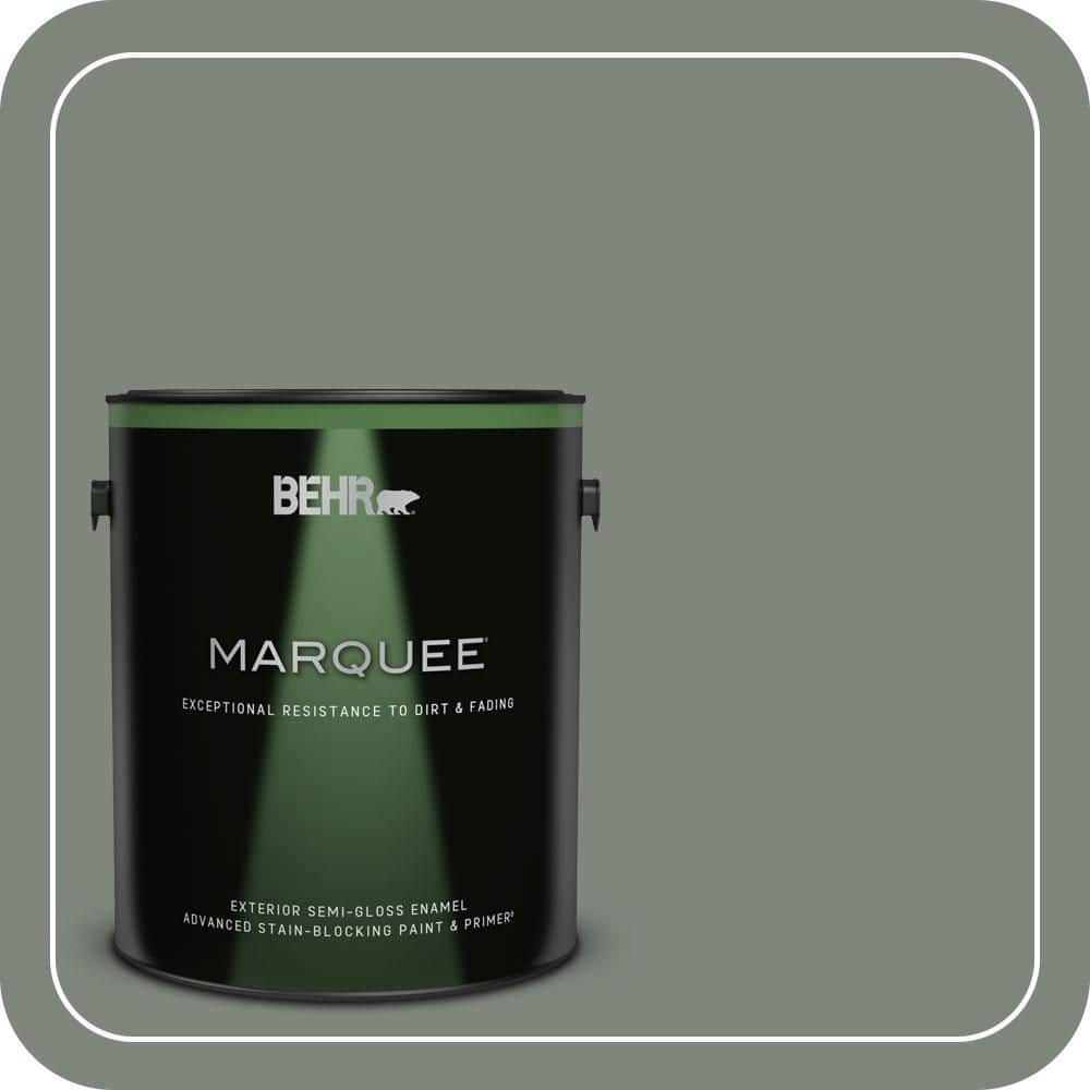 1 gal. #N410-5 Village Green Semi-Gloss Enamel Exterior Paint & Primer price history on PriceWatchPro