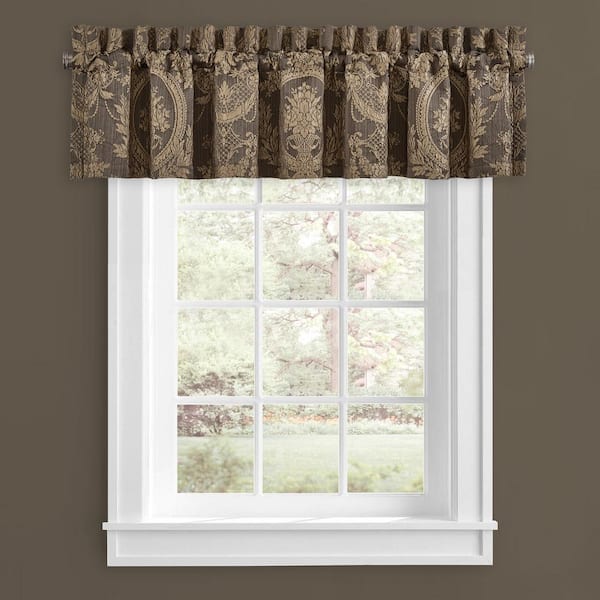 Unbranded Neapolitan Mink Polyester Window Straight Valance