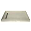 Tile Redi Redi Trench 48 in. x 60 in. Single Threshold Shower Base with ...