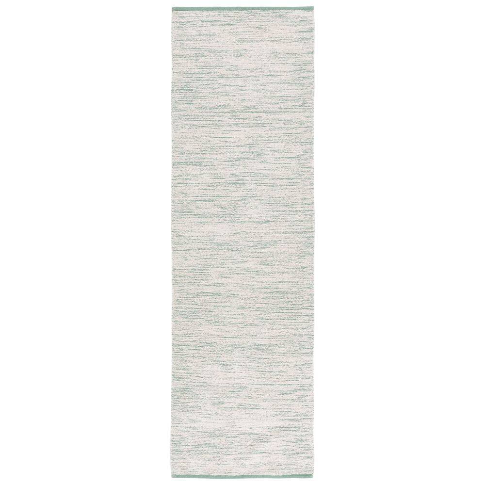 Montauk 2 ft. x 8 ft. Ivory/Green Abstract Marle Runner Rug price history on PriceWatchPro