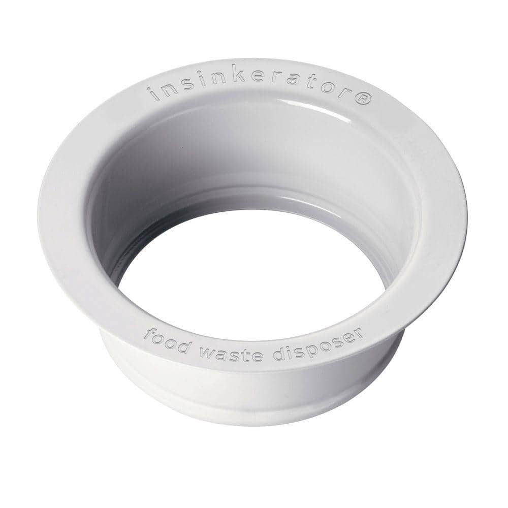 InSinkErator Kitchen Sink Flange in White for InSinkErator Garbage Disposal  FLG-WH The Home Depot