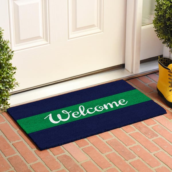 Calloway Mills Please Leave Doormat, 17 x 29, Multi