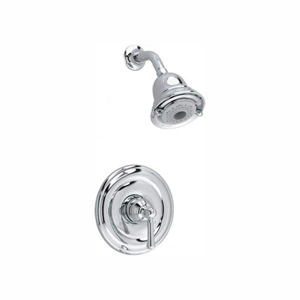 American Standard Portsmouth 1-Handle Shower Only Faucet Trim Kit with Round Escutcheon in Polished Chrome (Valve Sold Separately)