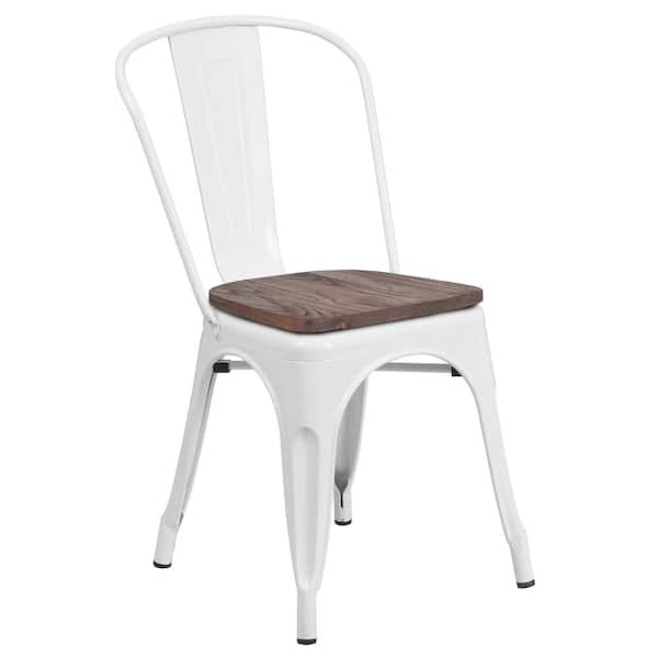 Carnegy Avenue White Side Chair