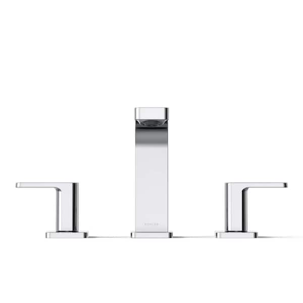 KOHLER Parallel 8 in. Widespread 2-Handle Bathroom Faucet in