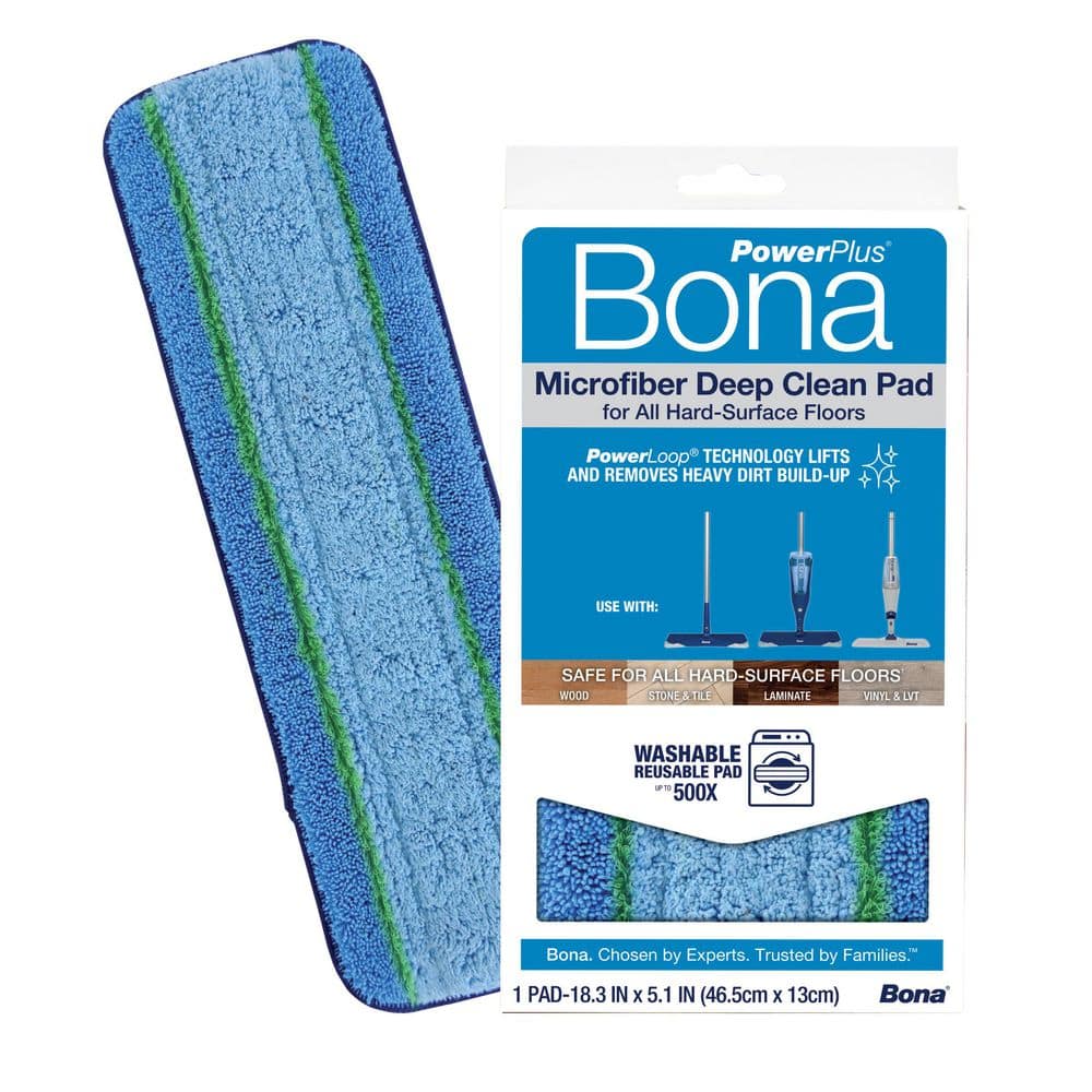 Bona PowerPlus Microfiber Deep Clean Pad AX0003495 - The Home Depot