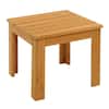 Karl home Wood Outdoor Side Table 653671302722