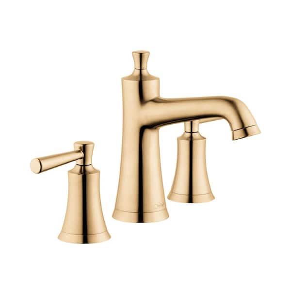 Joleena 8 in. Widespread Double Handle Bathroom Faucet in Brushed Bronze
