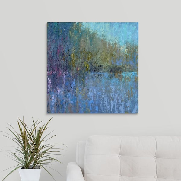 GreatBigCanvas 24 in. x 24 in. "Treescape Two" by Jane Schmidt Canvas Wall Art
