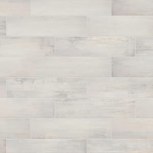 Serene Wood Cream 6 in. x 24 in. Porcelain Floor and Wall Tile (16 sq. ft./Case)