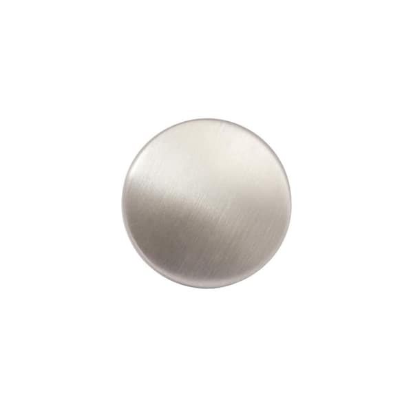 Sumner Street Home Hardware Lancaster 1-1/8 in. (29 mm) Modern Satin Nickel Round Cabinet Knob
